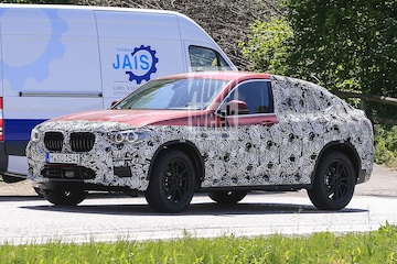 BMW X4 spyshots