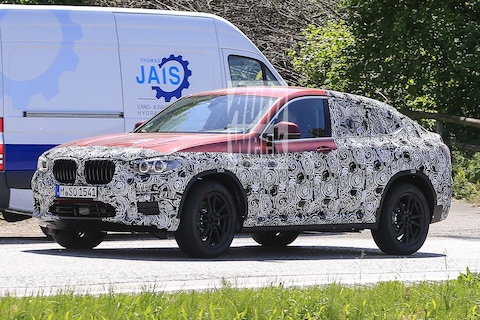 Gesnapt: nieuwe BMW X4