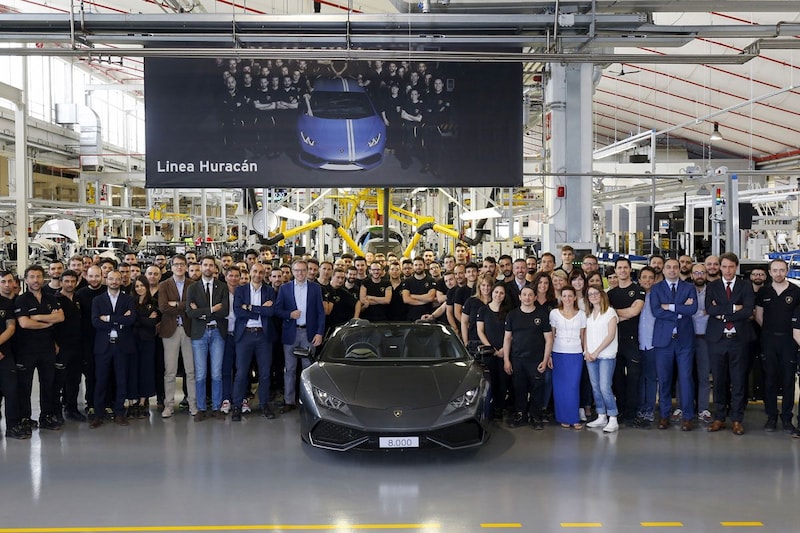 Lamborghini Huracán 8.000ste