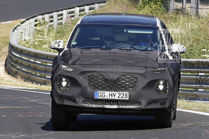 Spyshots Hyundai Santa Fe