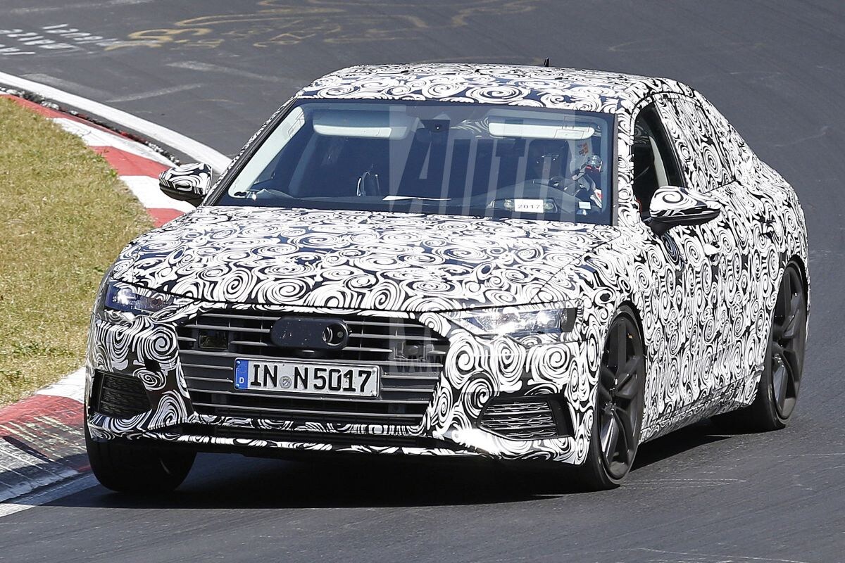 Audi A6 Spyshots