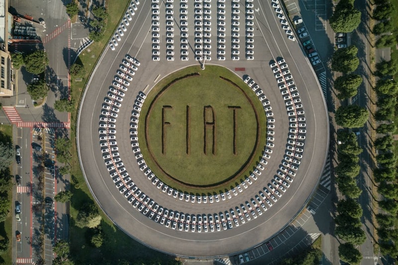 Fiat 500 wereldrecord