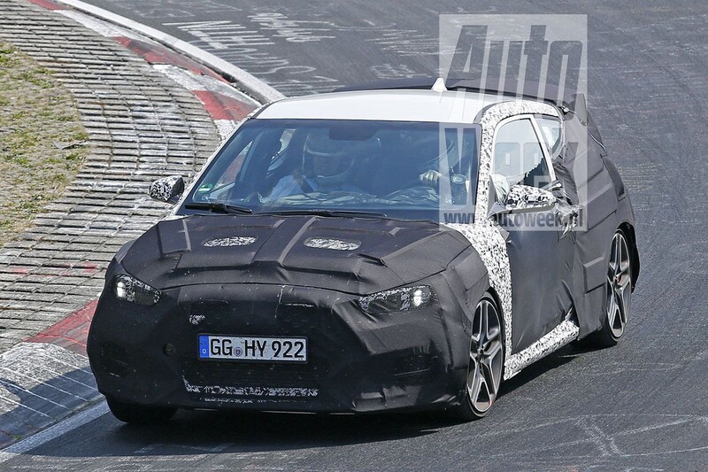 Spyshots Hyundai Veloster N