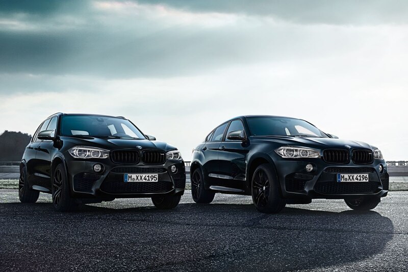 BMW X5 M en X6 M Black Fire Editions