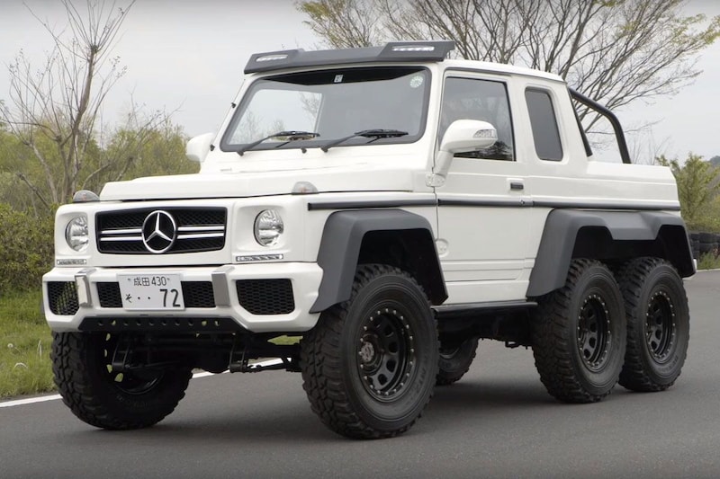 G-klasse 63 AMG 6x6 op basis Suzuki Samurai