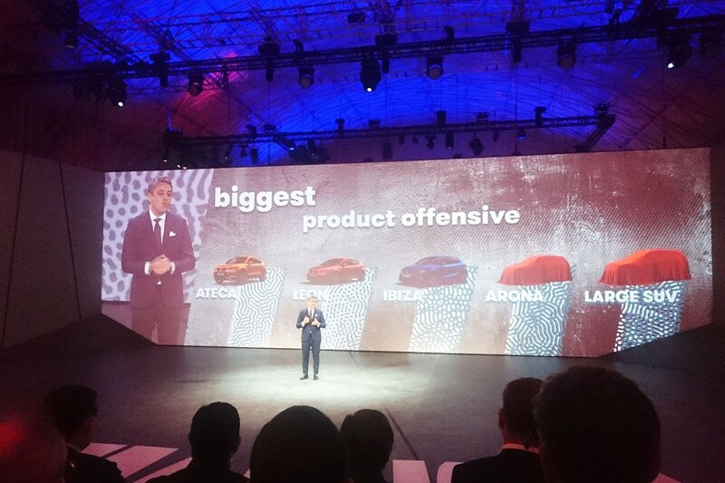 Seat Luca de Meo presentatie Arona