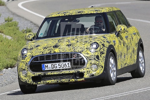 Ook vijfdeurs Mini in facelift-vorm