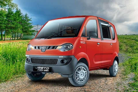 Mahindra Jeeto Minivan voor India