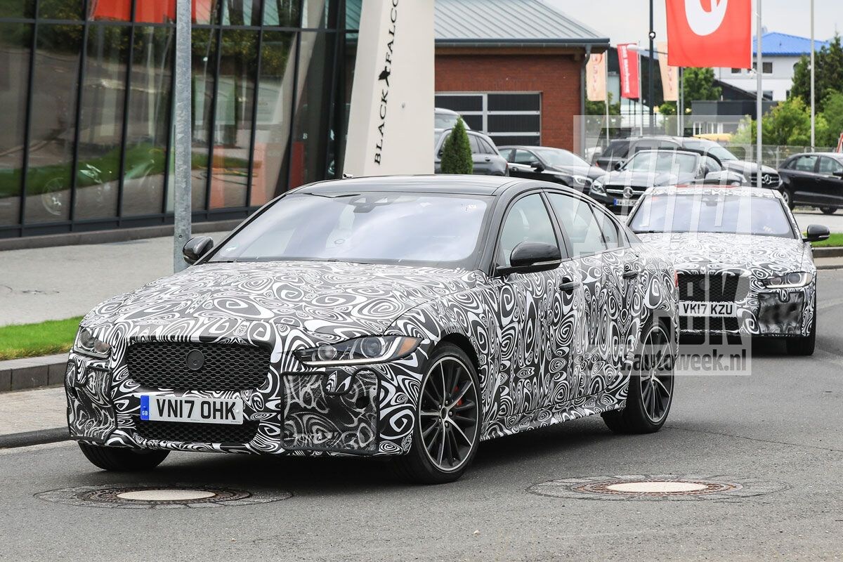 Spyshots Jaguar XE SVR