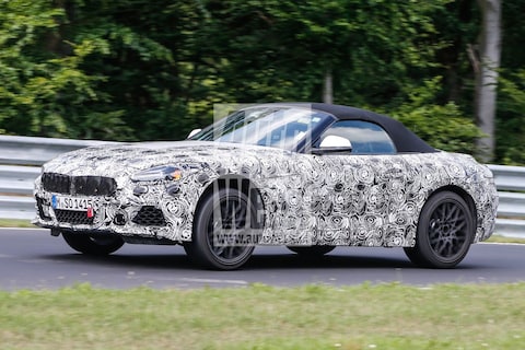 Spionage: BMW Z5 opnieuw gespot
