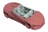 Honda patentschetsen baby NSX