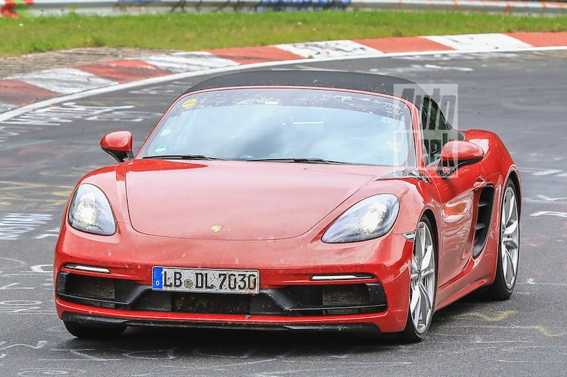 Spyshots Porsche 718 Boxster GTS