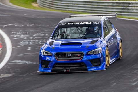 Subaru heeft snelste sedan op de 'Ring