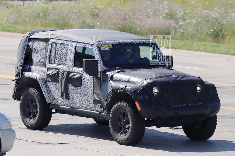 Spyshots Jeep Wrangler