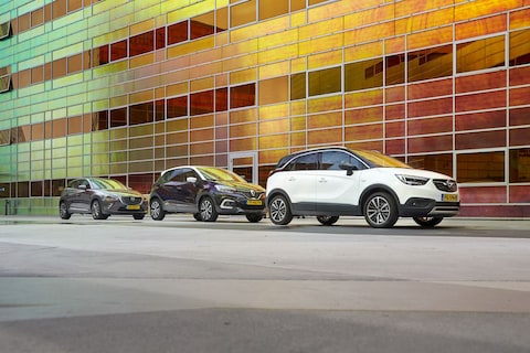 Mazda CX-3 Skyactiv - Opel Crossland X - Renault Captur
