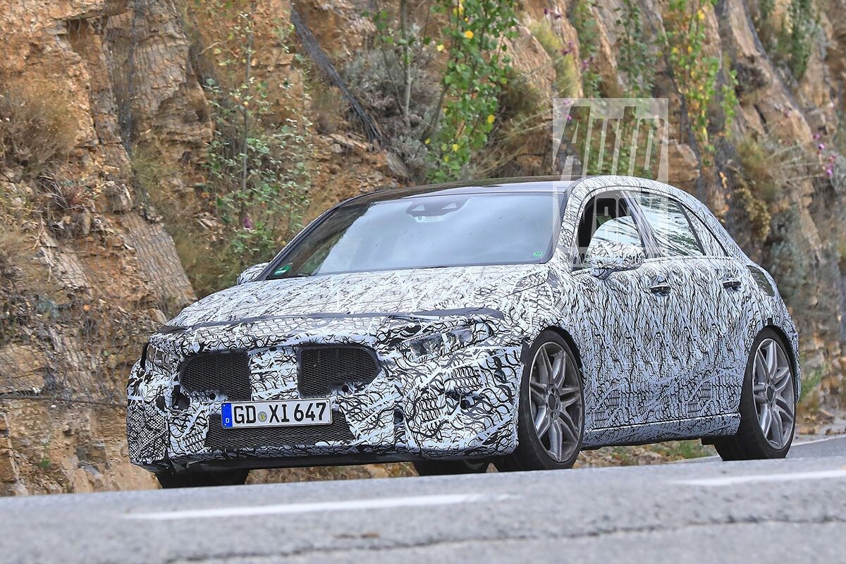 Mercedes-AMG A 45 spyshots