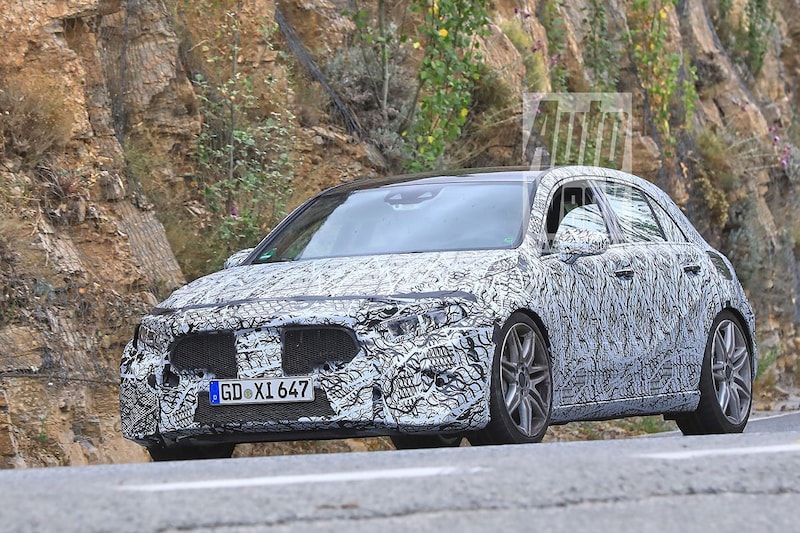 Mercedes-AMG A 45 spyshots