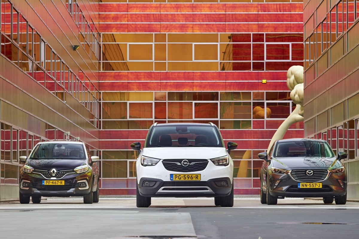 Opel Crossland X Mazda CX-3 Renault Captur multite