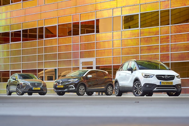 Opel Crossland X Mazda CX-3 Renault Captur multite