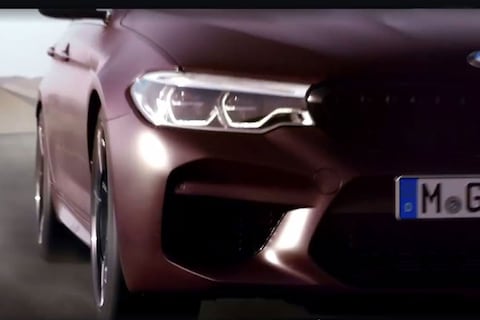 BMW teaset nieuwe M5