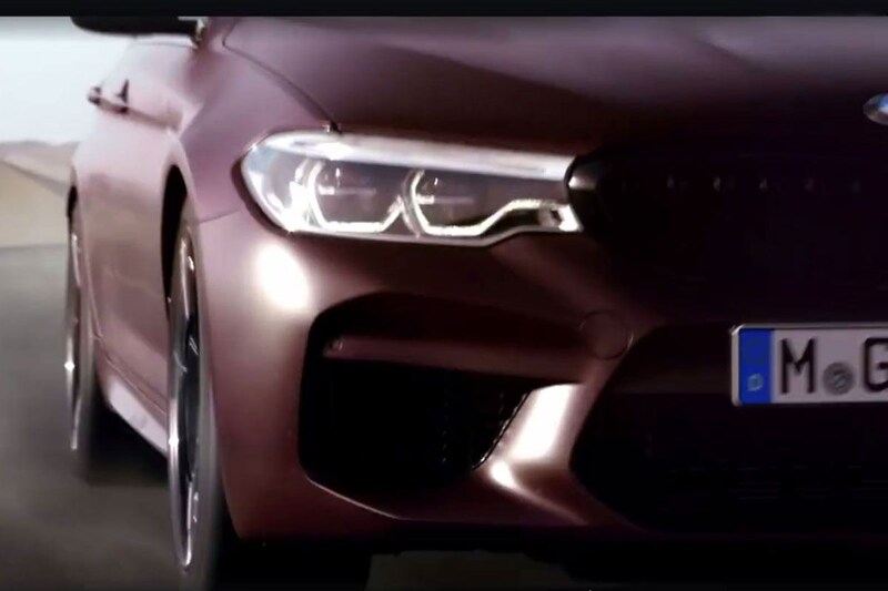 BMW M5 teaser