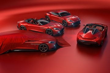 Aston Martin Vanquish Zagato Volante en Coupe