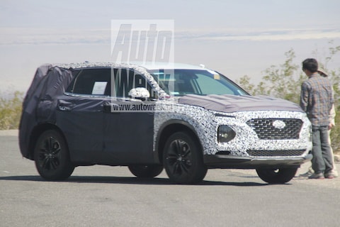 Gesnapt: nieuwe Hyundai Santa Fe