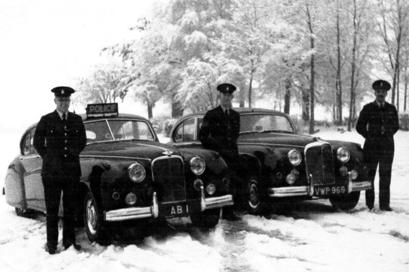 Britse politie AB1 plate kenteken