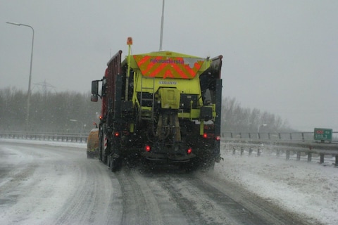 Rijkswaterstaat zet 1200 man in tegen gladheid