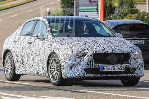 Nieuwe Mercedes A-klasse Sedan gespot