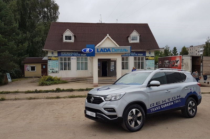 SsangYong Rexton Moskou naar Warschau deel 2