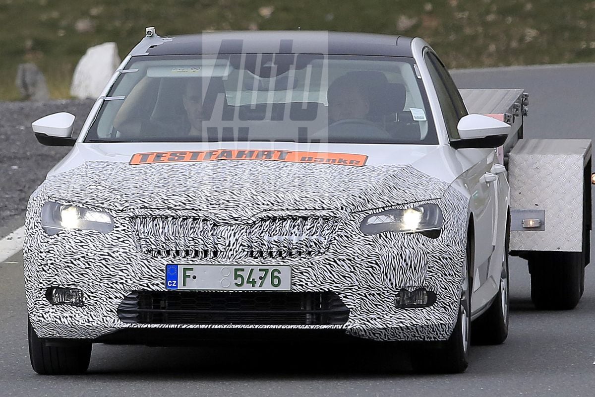 Skoda Superb facelift