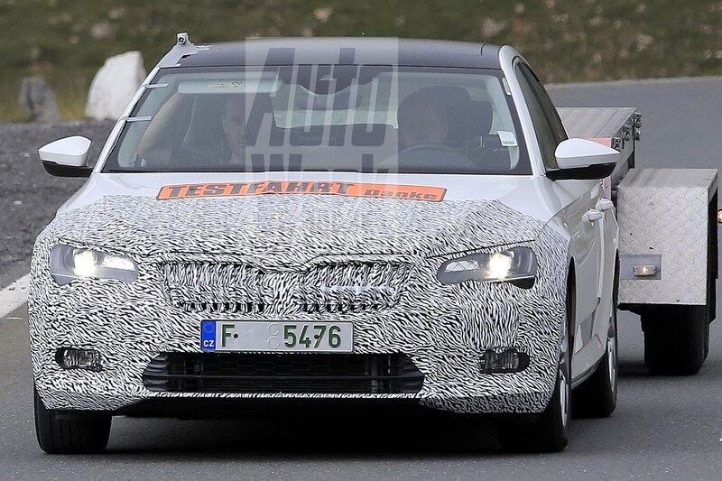 Skoda Superb facelift