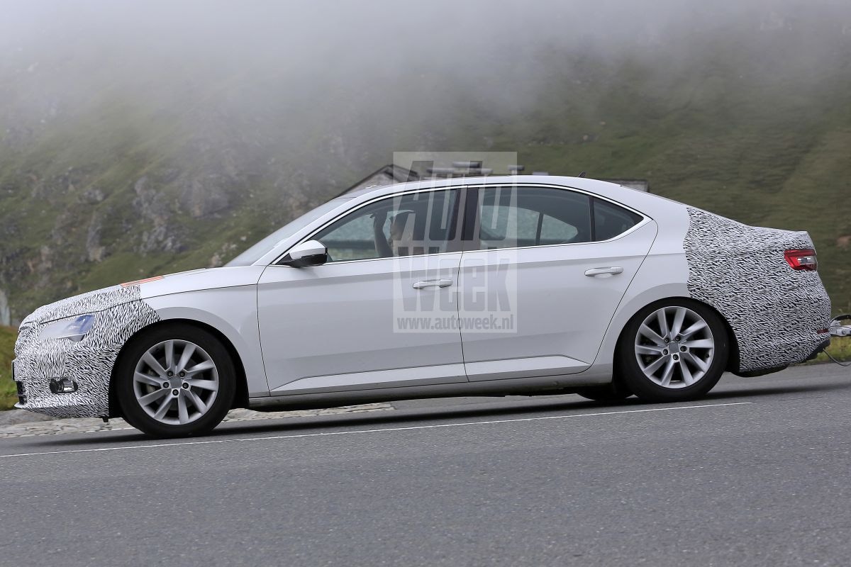 Skoda Superb facelift