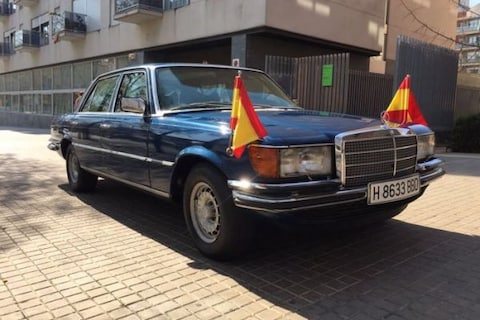 Mercedes 450 SEL Spaanse Koning onder de hamer
