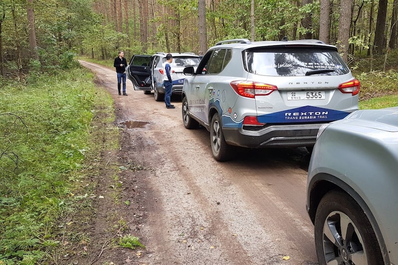 SsangYong Rexton Moskou naar Warschau deel 4 roadt