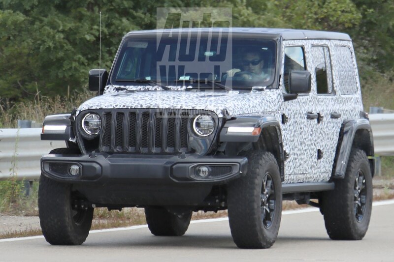 Jeep Wrangler Spionage