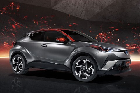 Toyota C-HR Hy-Power Concept is los