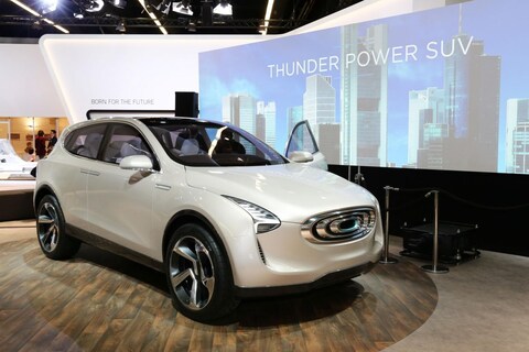 Thunder Power toont SUV Concept