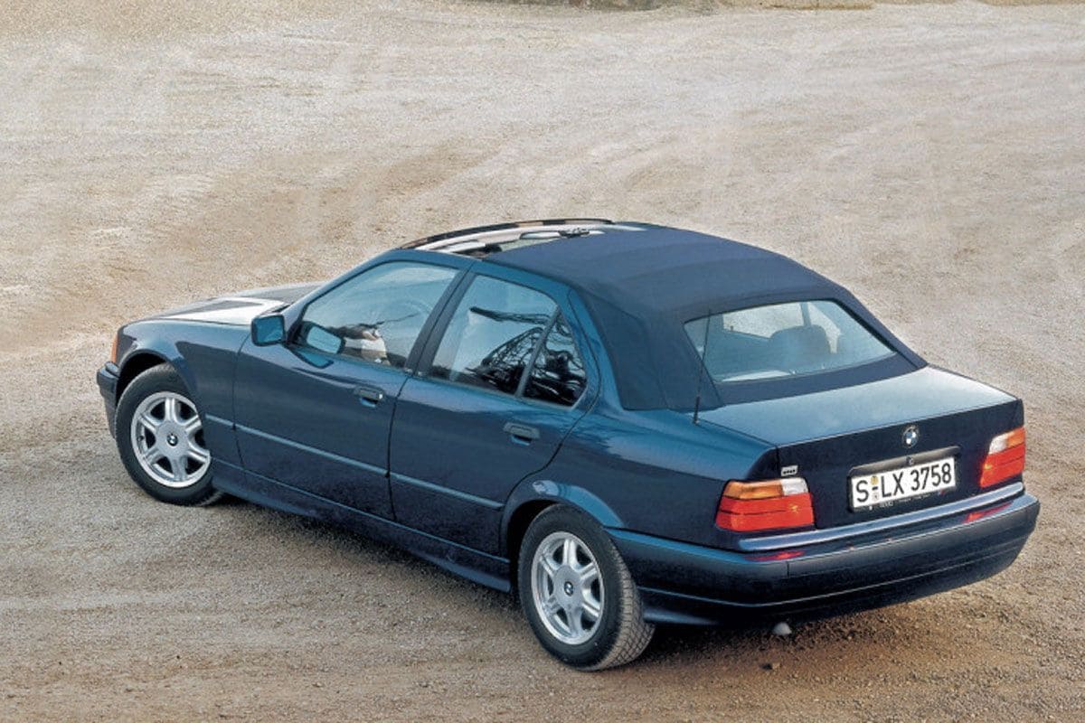 Afgestoft: Baur TC4 E36 BMW