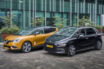 AW 38 Renault Scénic vs. Citroën C4 Picasso