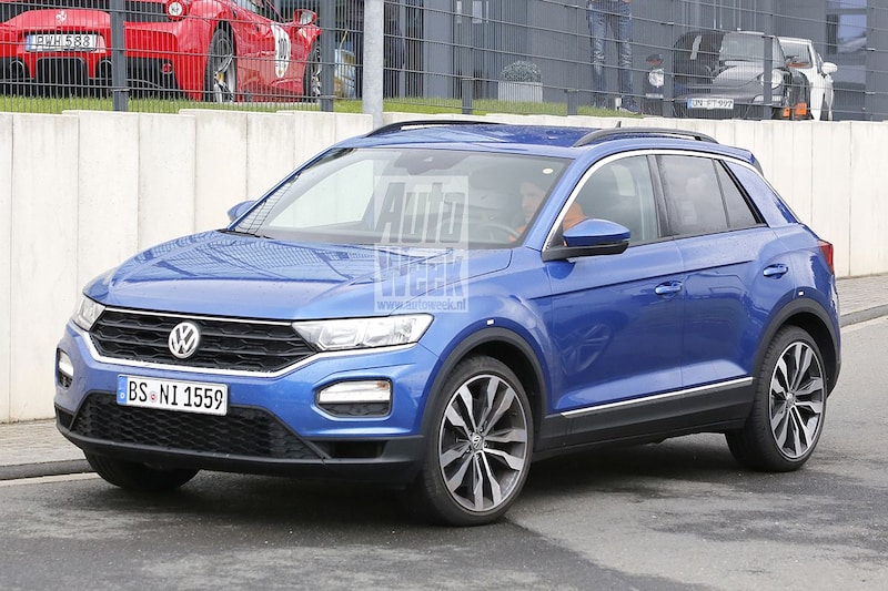 Volkswagen T-Roc R spyshots