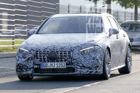 In trainingspak: nieuwe Mercedes-AMG A45