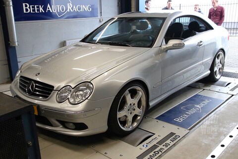 Mercedes-Benz CLK 500 (2002) - Op de Rollenbank