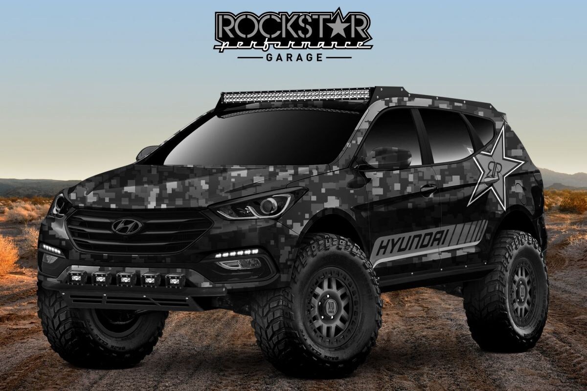 Rockstar Energy Extreme Off-roader Santa Fe Sport 