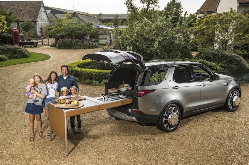 Jamie Oliver Land Rover Discovery