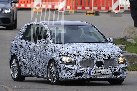 Gesnapt: nieuwe Mercedes-Benz B-klasse