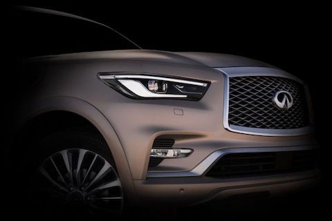 Infiniti laat stukjes QX80 zien