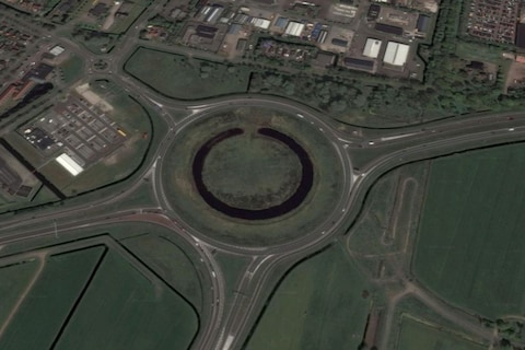 Laatste snelwegrotonde van het land verdwijnt