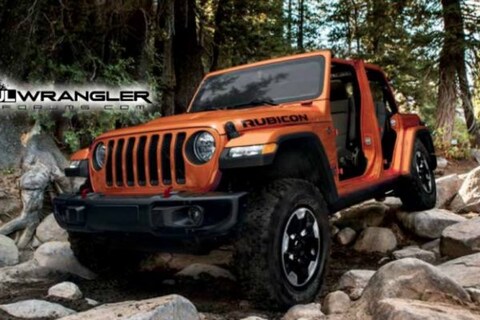 Nieuwe Jeep Wrangler verschijnt in papiervorm